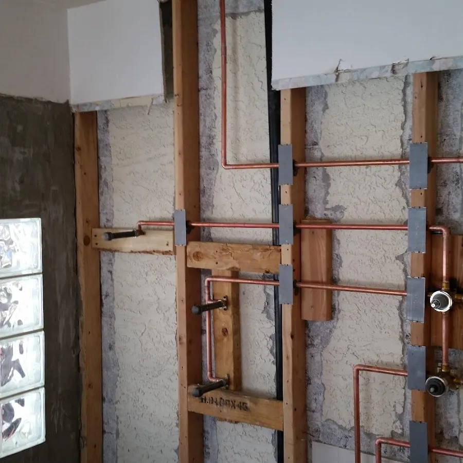 Copper pipe installation for Burst Pipe Repair in Edgerton